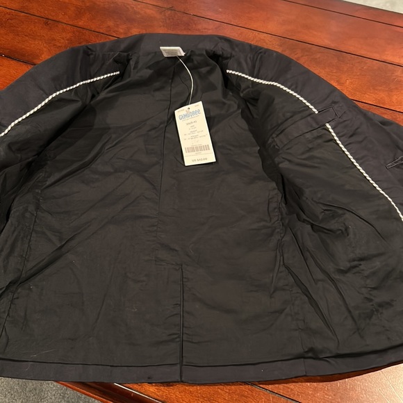 NWT Gymboree 2009 Easter Line Navy Blue 2 Button Blazer Flap Pockets XS - Picture 12 of 14